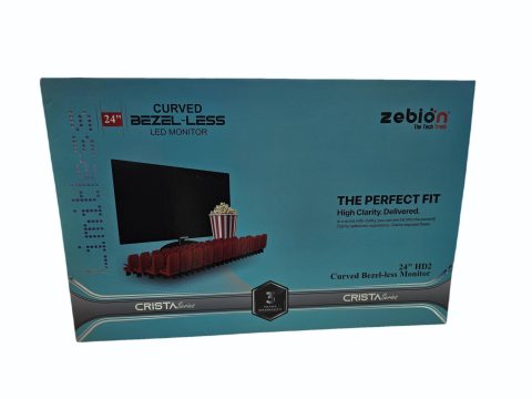 Zebion  24" Curve Crista Series Led